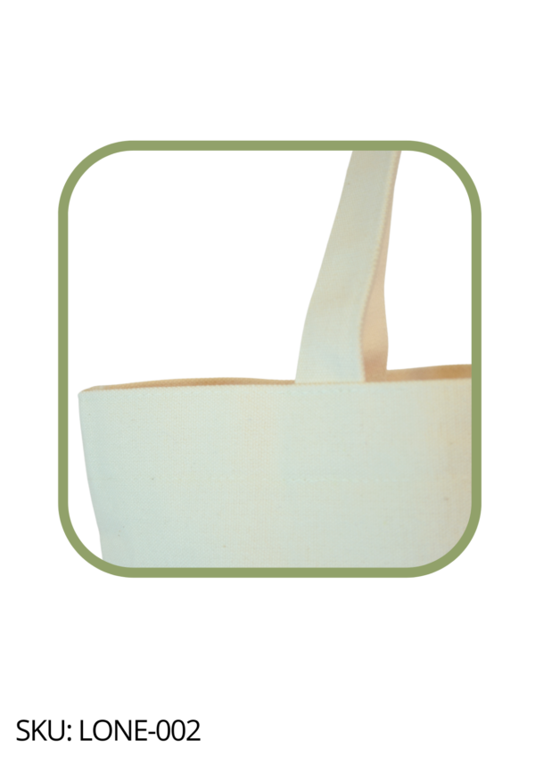 Bolsa de loneta, corte holandés
