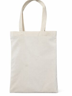 Bolsa gabardina plana cruda Bolsa de gabardina plana