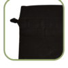 Costal de gabardina con flor