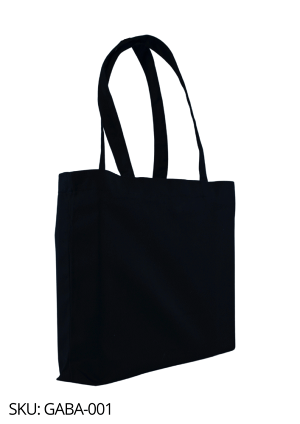 Bolsa de gabardina negra
