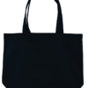 Bolsa de gabardina negra