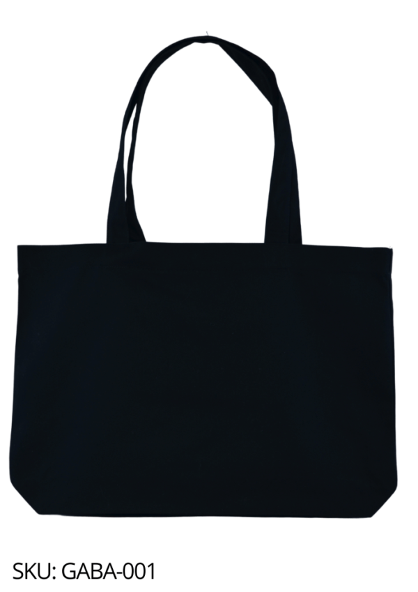Bolsa de gabardina negra