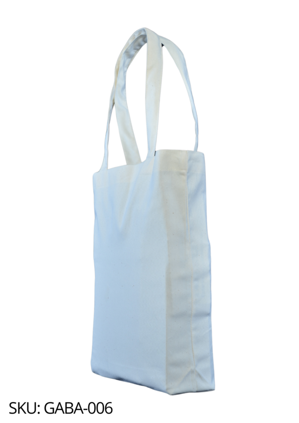 Bolsa de gabardina crudo, corte holandés