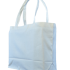 Bolsa de gabardina color crudo, corte holandés