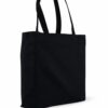 Bolsa de gabardina negra