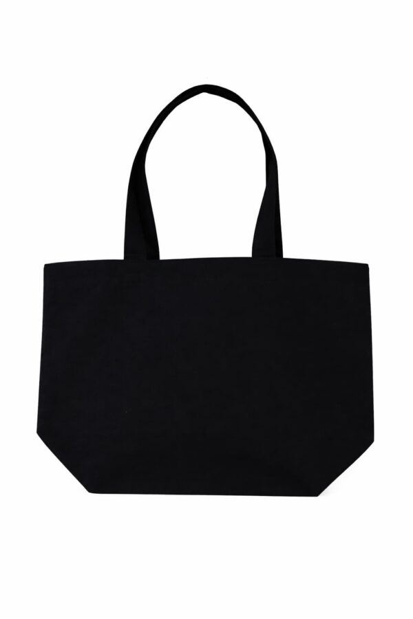 bolsa gabardina negra 45 x 40 cm bolsa de gabardina negra corte holandés