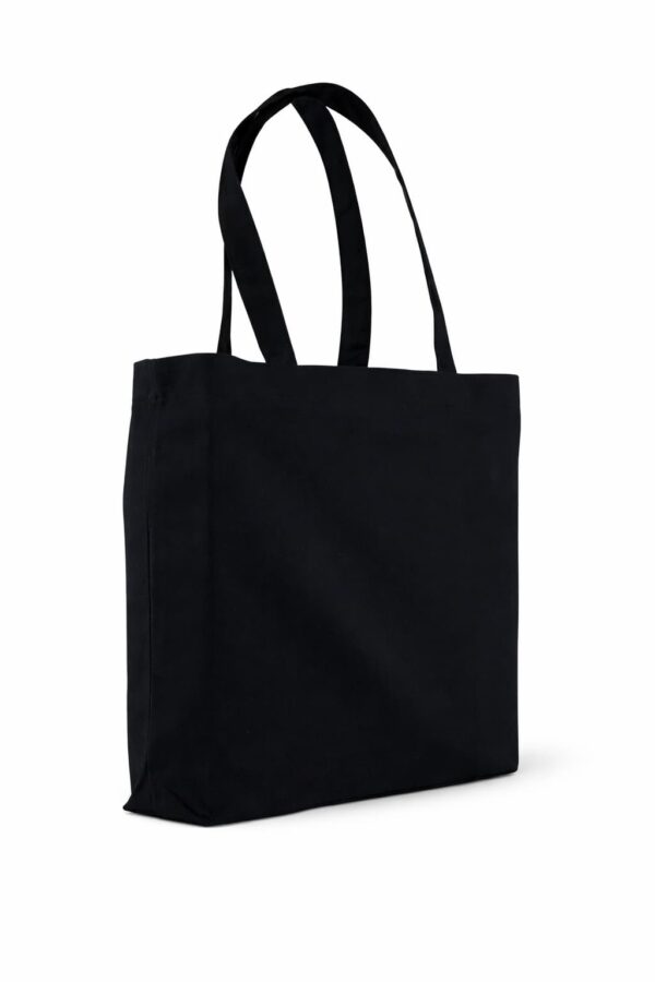 Bolsa de gabardina negra