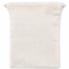 costal de gabardina crudo 19 x 24 cm