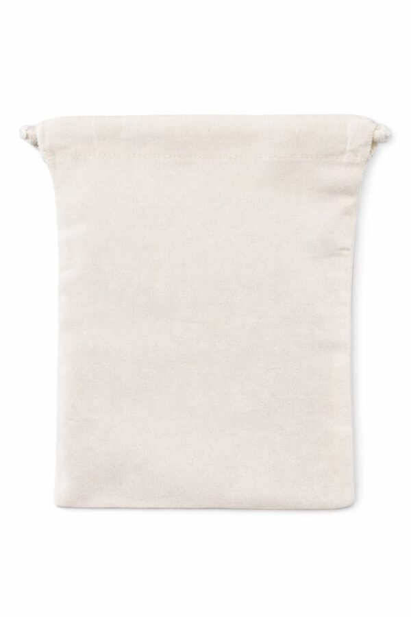 costal de gabardina crudo 19 x 24 cm