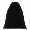 costal de gabardina negro 30 x 40 cm