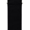 costal gabardina negra con flor 12 x 22.5 Costal gabardina negro con flor