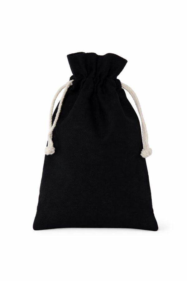 costal de gabardina negra con flor