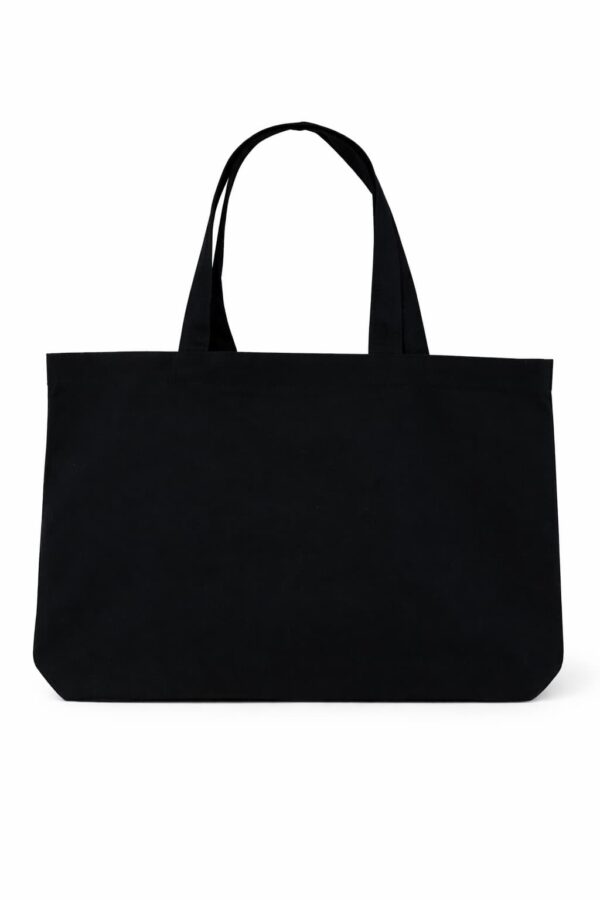 Bolsa de gabardina negra