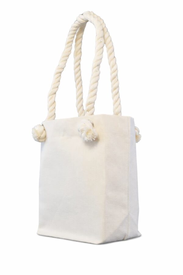 bolsa de loneta cruda con cordón bolsa de loneta cruda con cordón