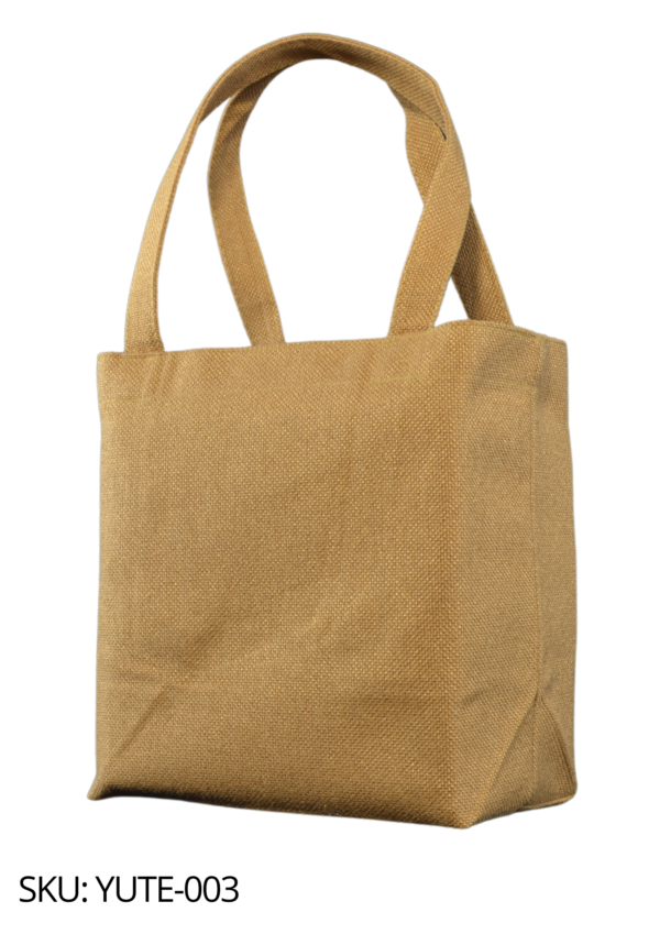 Bolsa de yute, corte holandés