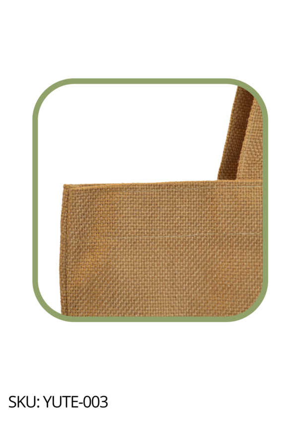 Bolsa de yute, corte holandés
