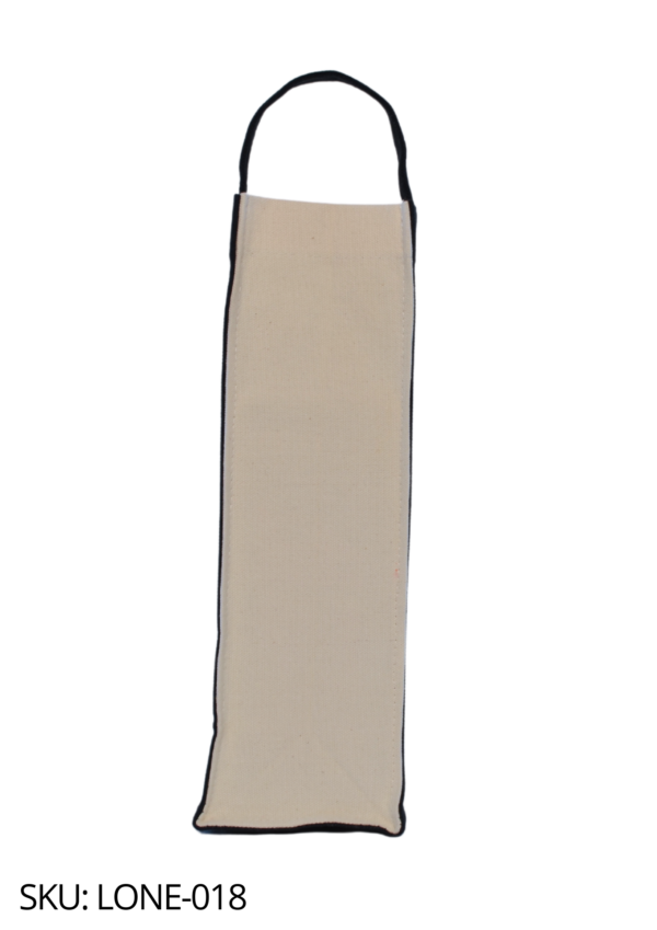 Bolsa botella negra con crudo