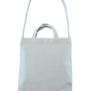 Bolsa de loneta con doble asa y broche
