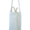 Bolsa de loneta con doble asa y broche