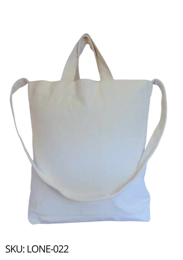 Bolsa de loneta asa larga y corta