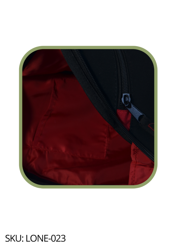 Mochila pera de loneta negra