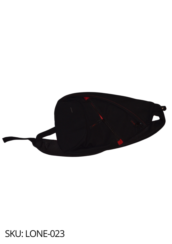 Mochila pera de loneta negra