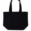 Bolsa de gabardina negra corte holandés