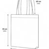 esquema bolsa de gabardina corte holandés 35 x 45 cm esquema bolsa de gabardina negra con corte holandés