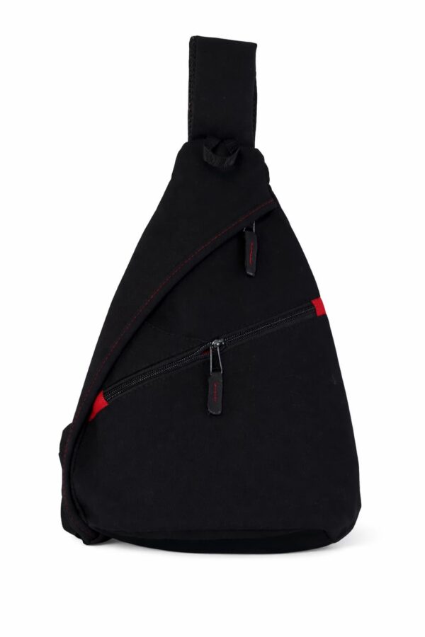 Mochila pera de loneta negra