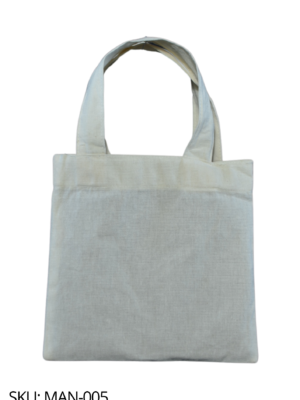 bolsa de manta cruda mini
