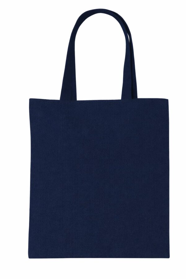 Bolsa de mezclilla azul plana 40 x 40 cm Bolsa de mezclilla azul
