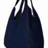 Bolsa mezclilla azul tipo camiseta Bolsa de mezclilla tipo camiseta