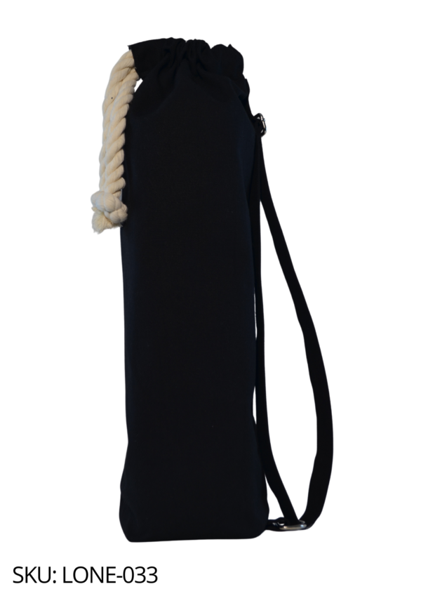 Morral de yoga negro