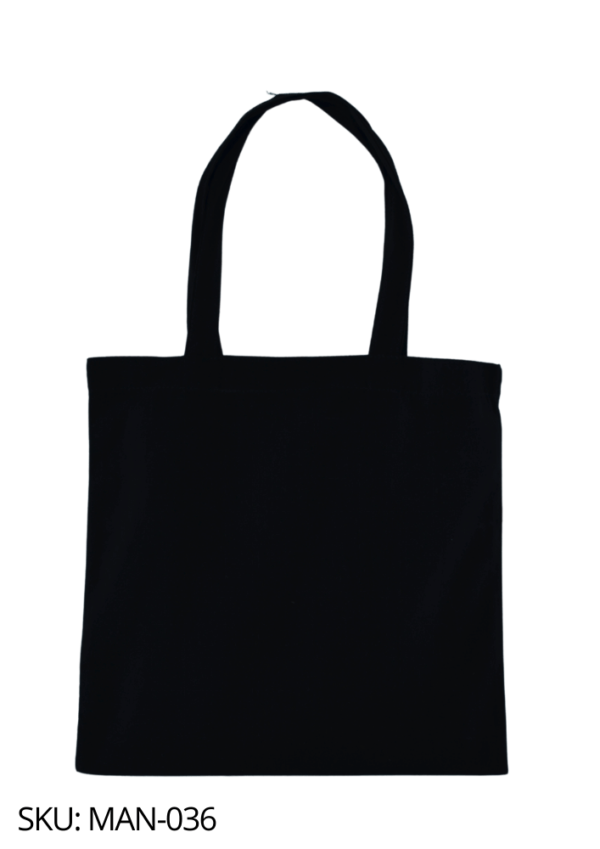 Bolsa de manta negra plana