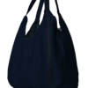 Bolsa de mezclilla tipo camiseta.