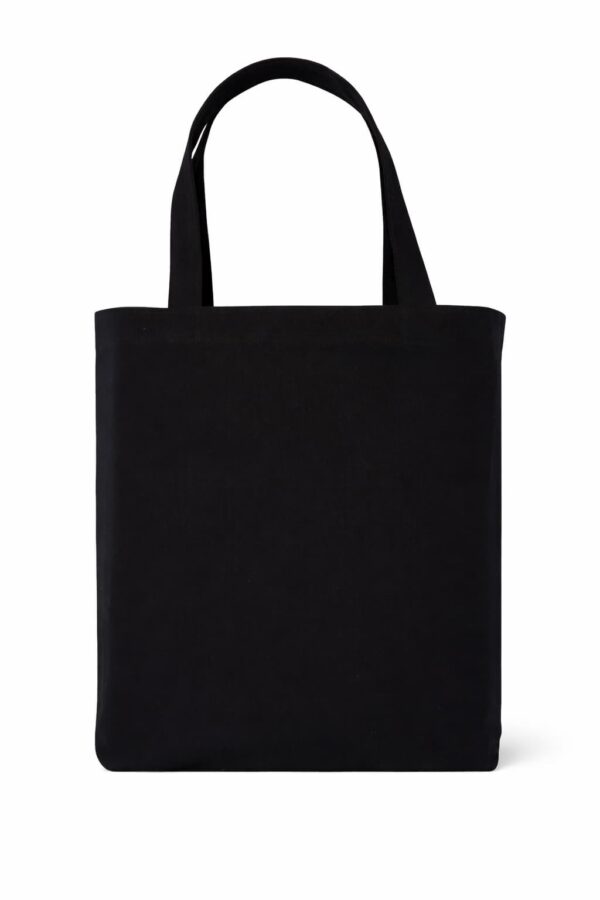 Bolsa de loneta negra, corte holandés 50 x 50 cm