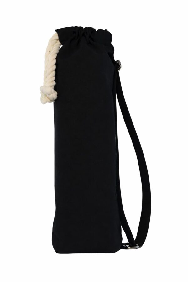 Morral para tapete de yoga negro