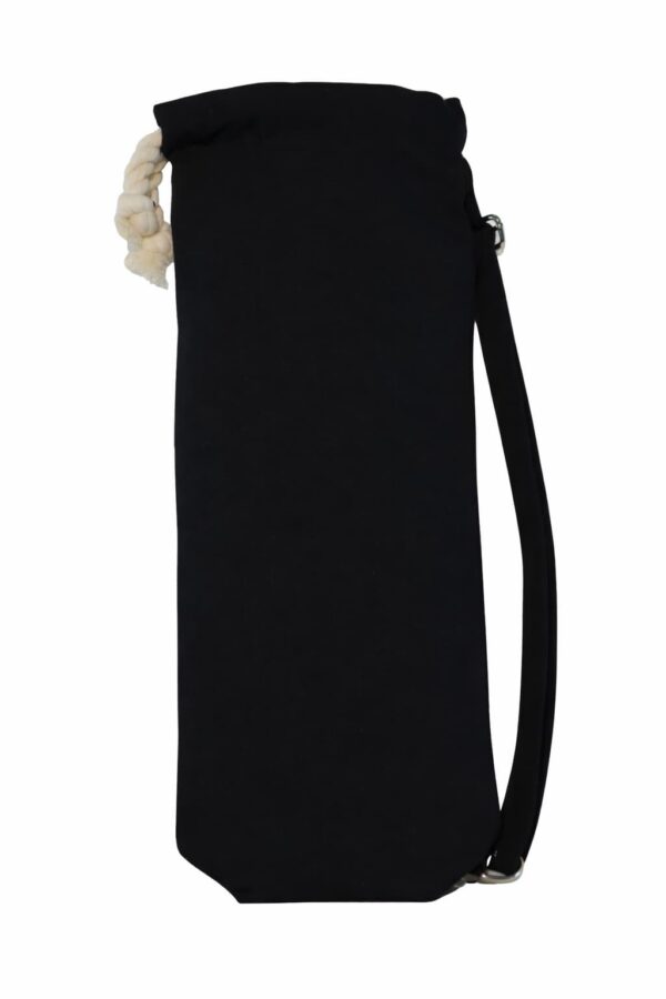 Morral tapete de yoga negro