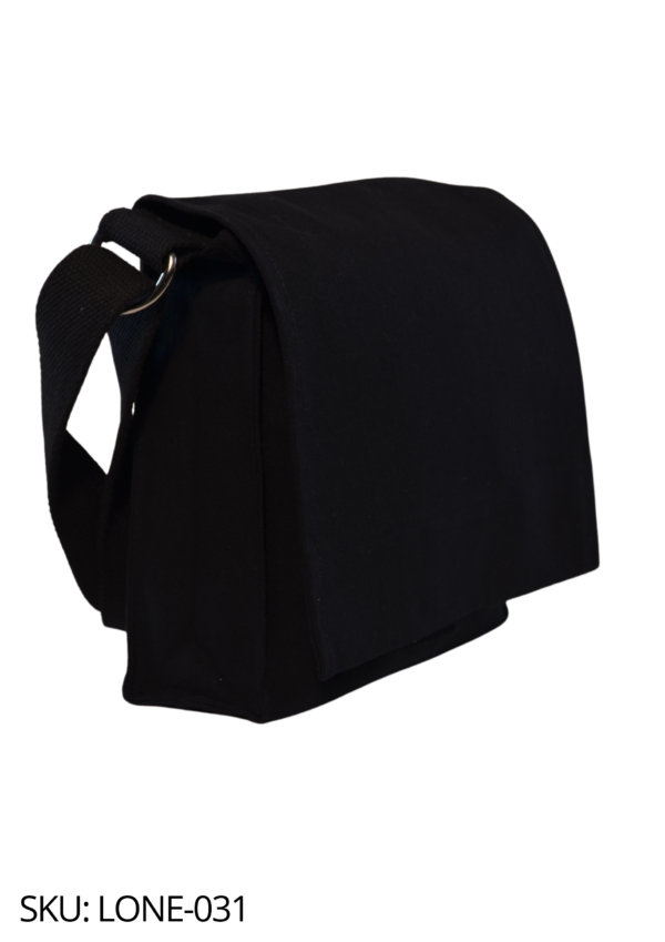 Bolsa de loneta negra para tablet