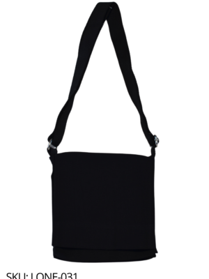 Bolsa de loneta negra para tableta