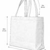 esquema bolsa de loneta fina corte holandés 60 x 40 cm