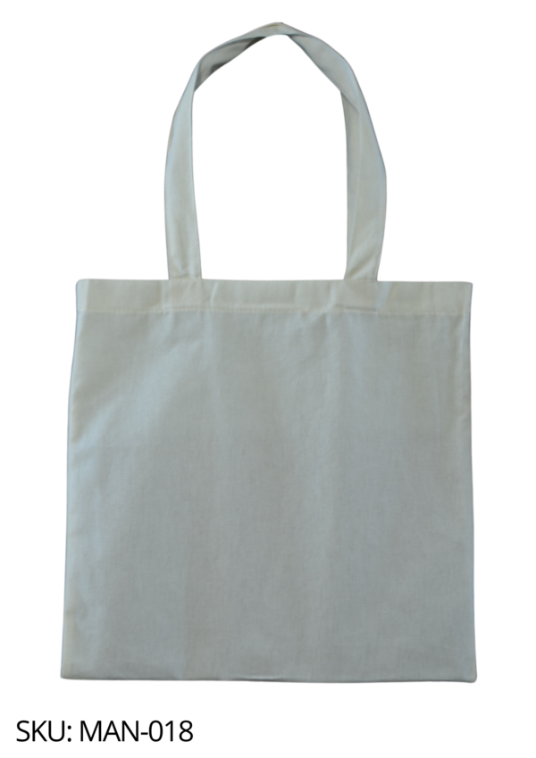 Bolsa de manta cruda plana