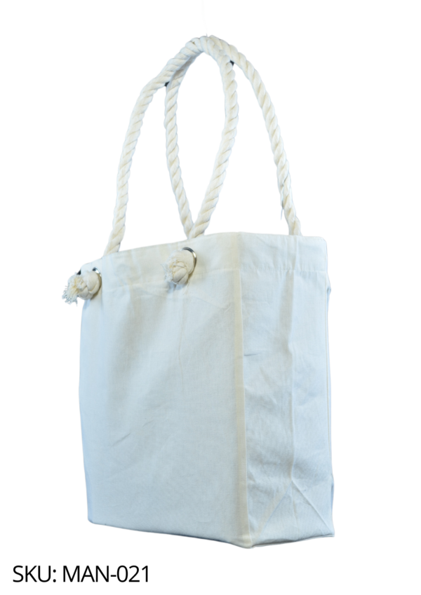 Bolsa de manta con forro y cordón