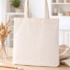 bolsa de manta plana 40 x 40 cm Bolsa de manta cruda plana 40 x 40 cm