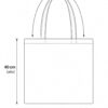 esquema bolsa plana de manta cruda esquema bolsa de manta cruda plana 40 x 40 cm