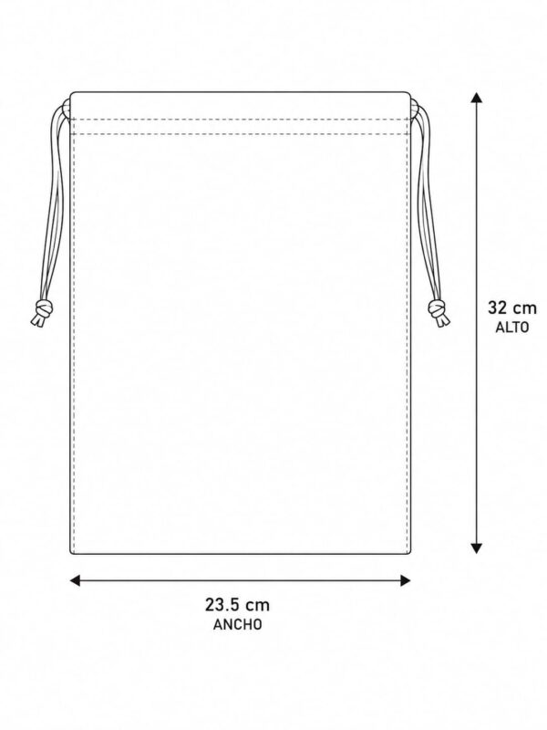 esquema costal de manta 32 x 23.5 cm esquema costal de manta 23 x 32.5 cm