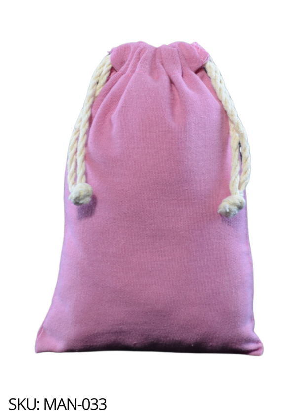 costal de manta rosa