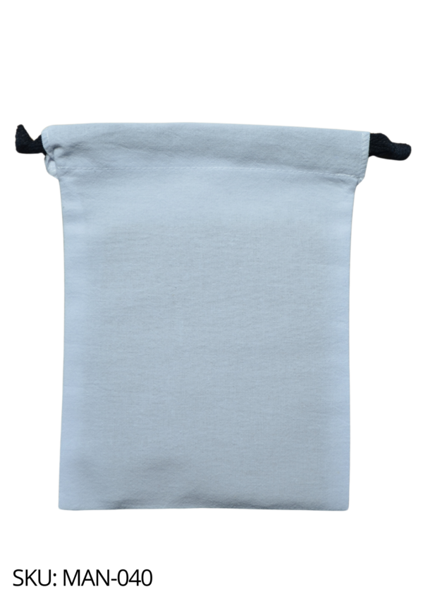 Costal de manta blanca