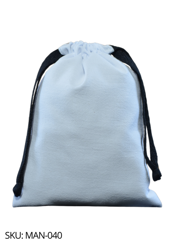 Costal de manta blanca