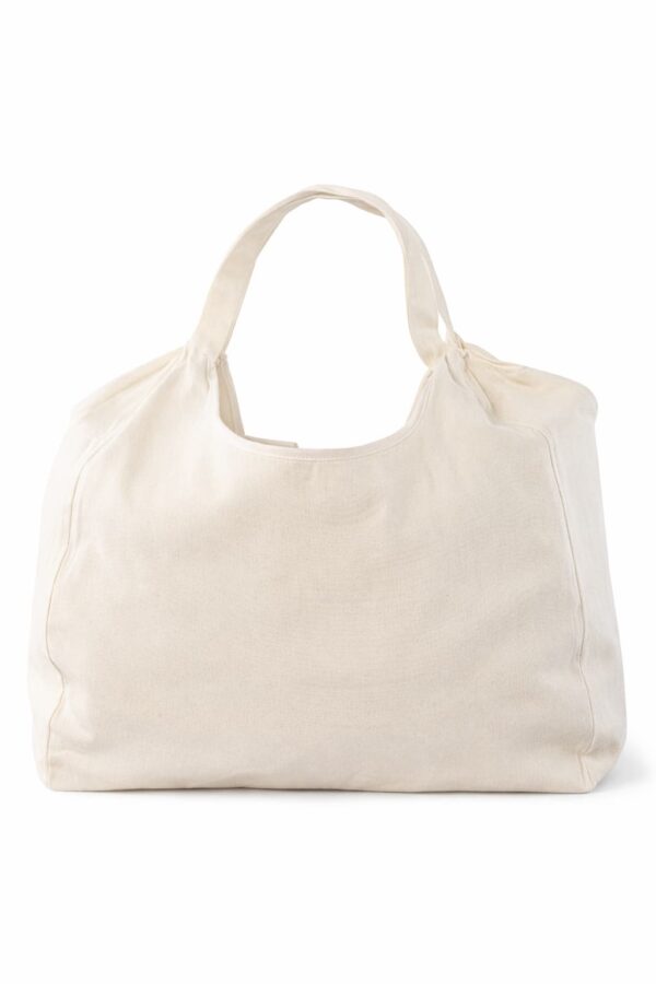 bolsa de manta cruda con etamina doble vista Bolsa de manta con etamina doble vista